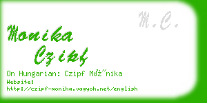 monika czipf business card